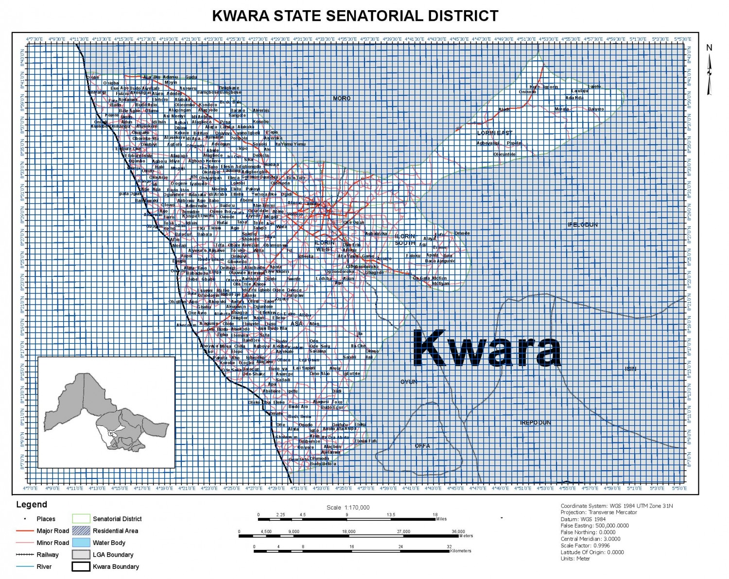 Kwara State Central Senatorial District